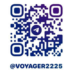 Telegram QR code — @voyager2225